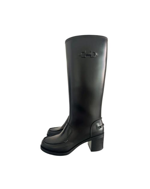 Botas Ferragamo Gancini Heeled Rain